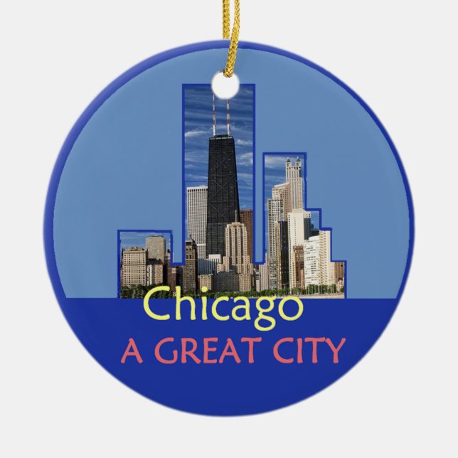 CHICAGO Ornament (Front)