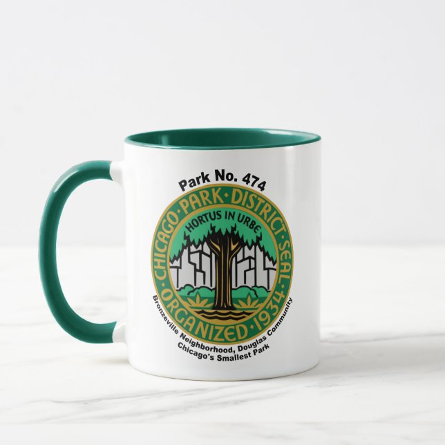 Chicago Park District, Park No. 474 Mug (Left)