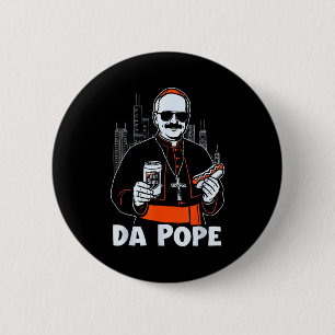Chicago Pe Leo Xiv Da Pe New Pe Tribute Godmother 6 Cm Round Badge