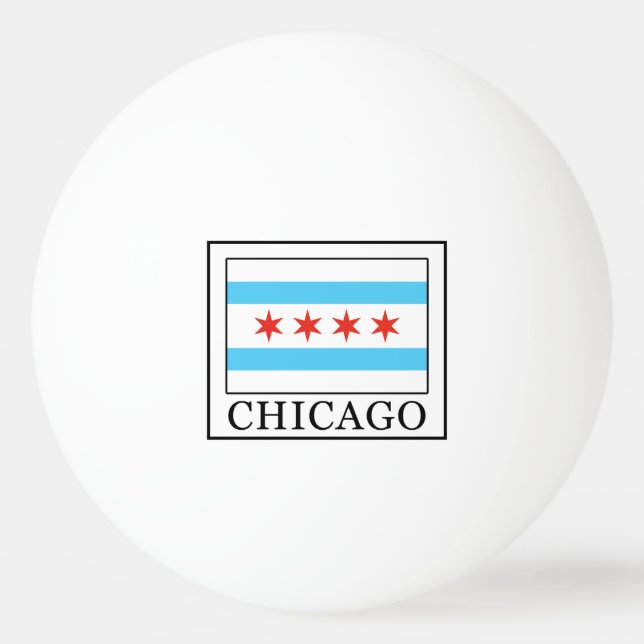 Chicago Ping Pong Ball (Front)
