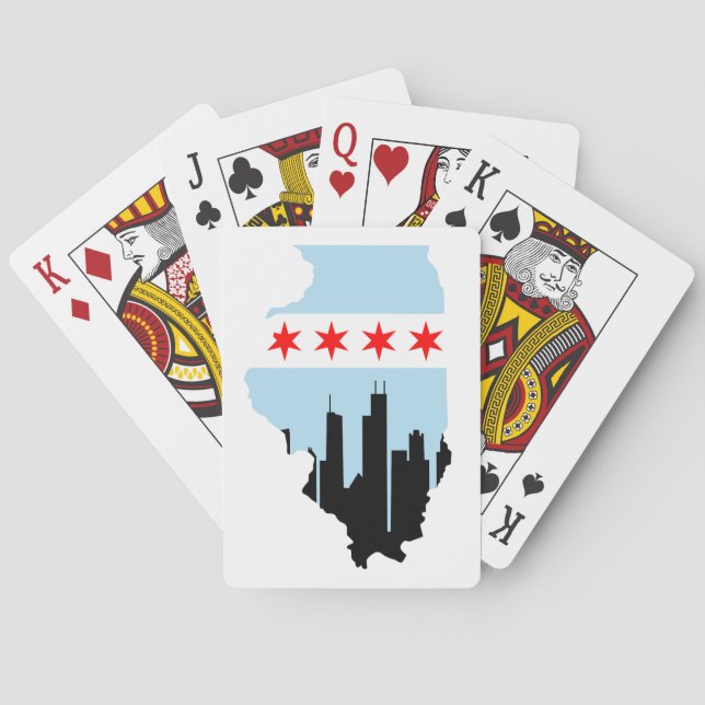 Chicago Playing Cards (Back)