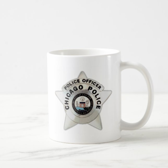 Chicago Police Badge Coffee Mug (Right)