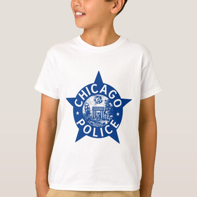 Chicago Police VINTAGE STAR T-Shirt (Front)