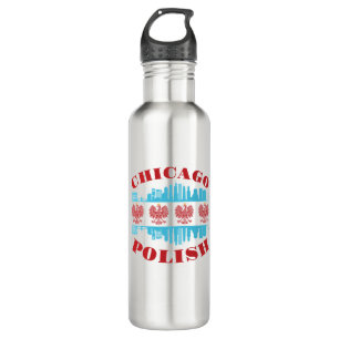 Chicago Polish Poland Heritage Pride 710 Ml Water Bottle