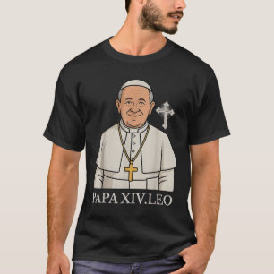 Chicago Pope Leo Xiv Da Pope Funny Meme T-Shirt