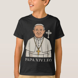 Chicago Pope Leo Xiv Da Pope Funny Meme T-Shirt