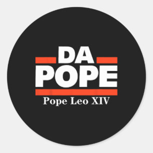Chicago Pope Leo Xiv Shirt Cardinal Robert Prevost Classic Round Sticker