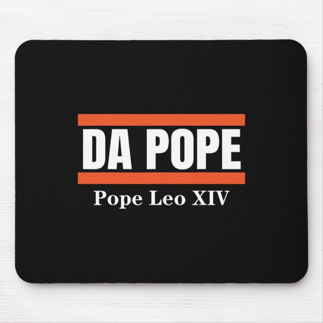 Chicago Pope Leo Xiv Shirt Cardinal Robert Prevost Mouse Mat (Front)