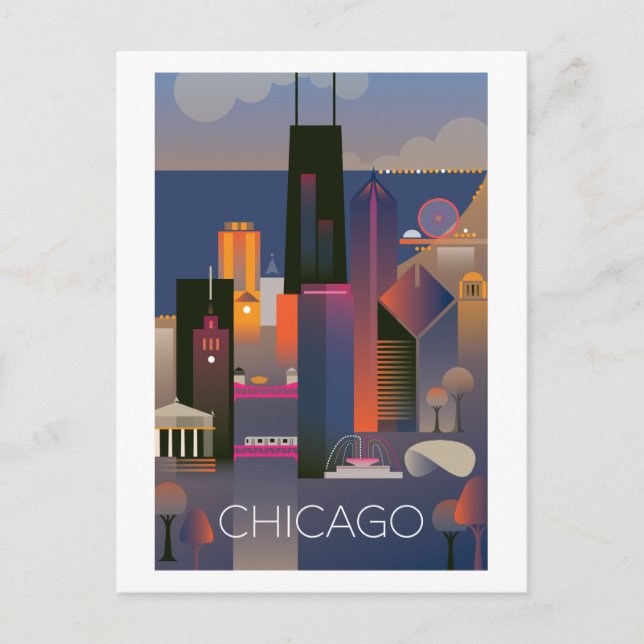 Chicago Postcard (Front)