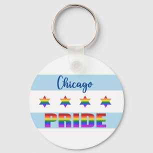 Chicago Pride Key Ring
