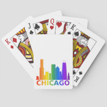 Chicago Pride Playing Cards