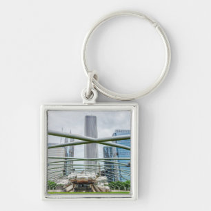 Chicago Pritzker Pavilion Key Ring