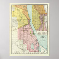 Chicago Railway Terminal Map