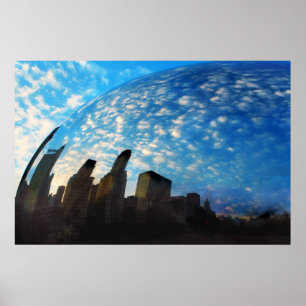 Chicago reflection , poster