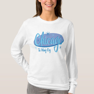 Chicago Retro on Dark T-Shirt
