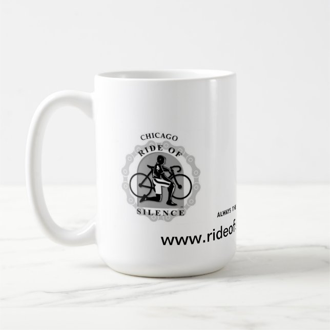 Chicago Ride of Silence Mug (Left)