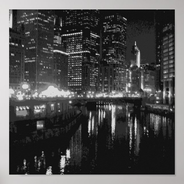 chicago river poster (Front)