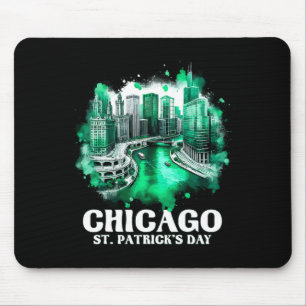 Chicago River St. Patrick's Day Parade Mouse Mat