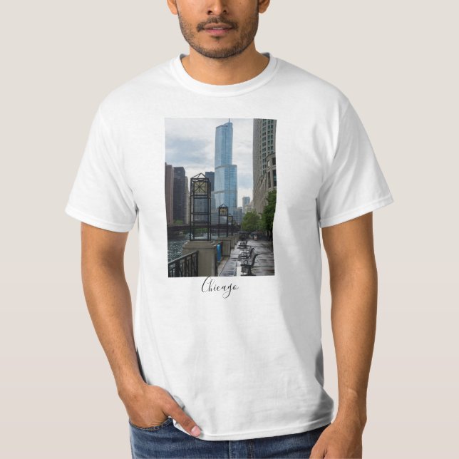 Chicago River Walk T-Shirt (Front)
