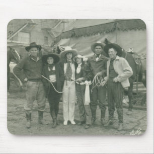 Chicago Rodeo, 1929. Mouse Mat