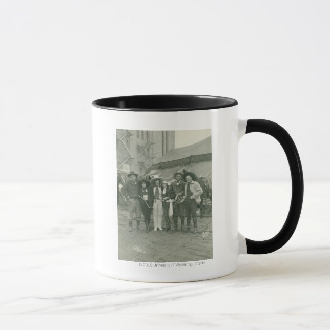 Chicago Rodeo, 1929. Mug (Right)