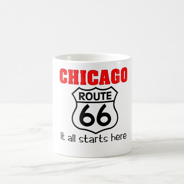 Chicago Route 66 mug (Center)