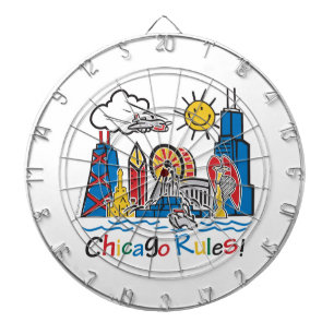 Chicago Rules Dartboard