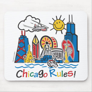 Chicago Rules Mouse Mat
