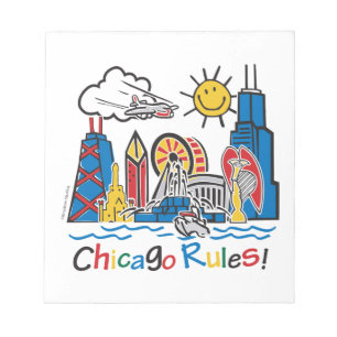 Chicago Rules Notepad