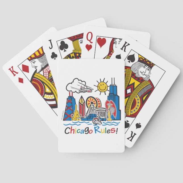 Chicago Rules Playing Cards (Back)