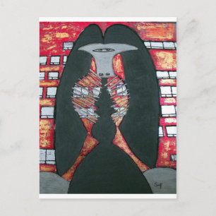 Chicago Sculpture Postcard