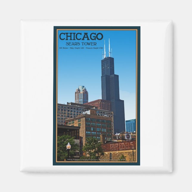 Chicago - Sears Tower Magnet (Front)