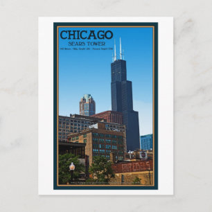 Chicago - Sears Tower Postcard