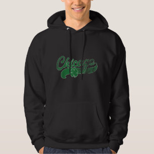 Chicago Shamrock St Patrick's Day Saint Paddy's Ir Hoodie