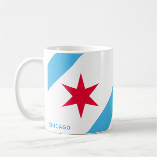 Chicago Six Pointed Star Coffee Mug
