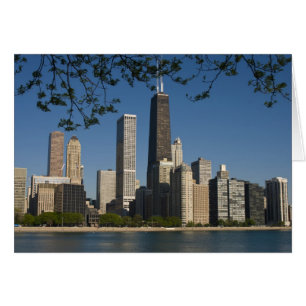 Chicago skyline and Lake Michigan, Lake Shore