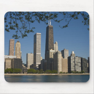 Chicago skyline and Lake Michigan, Lake Shore Mouse Mat