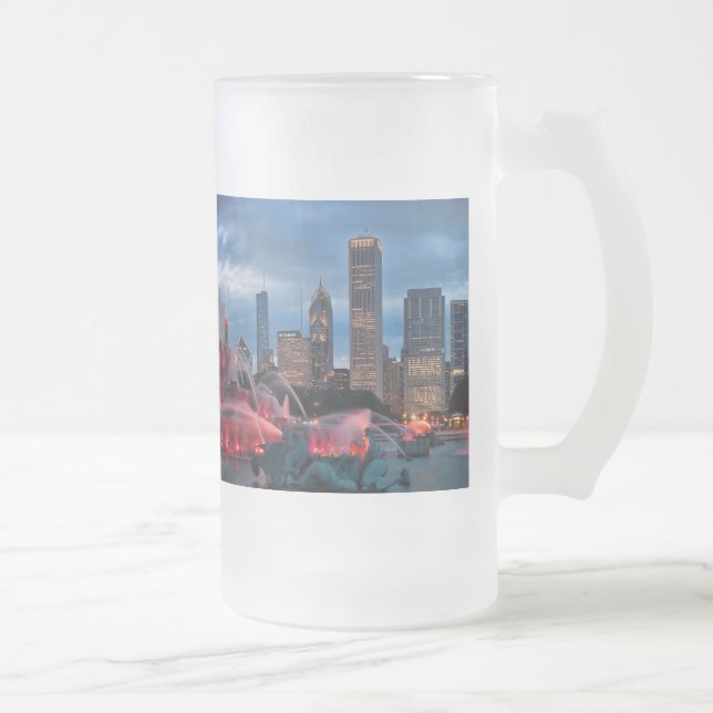 Chicago Skyline Beer Mug (Right)