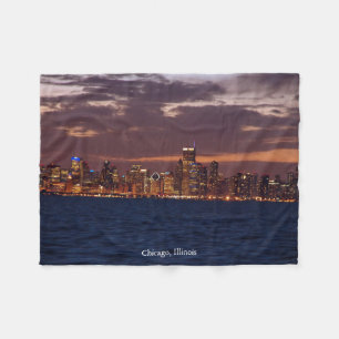 Chicago Skyline blanket