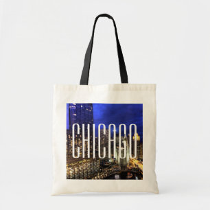 Chicago Skyline Budget Tote Bag