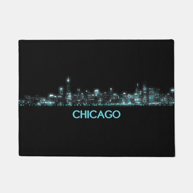 Chicago Skyline Doormat (Front)