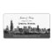 Chicago Skyline Etched H Water Bottle