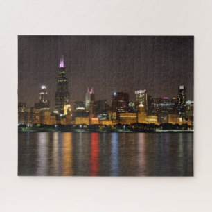 Chicago Skyline Jigsaw Puzzle