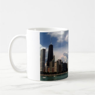 Chicago Skyline Lake Michigan Summer Coffee Mug