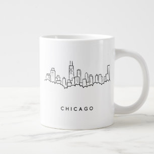 Chicago Skyline Large Coffee Mug