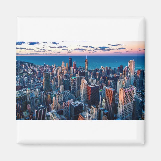 Chicago Skyline Magnet (Front)