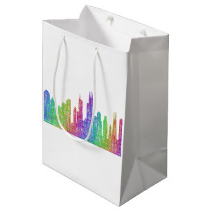 Chicago skyline medium gift bag
