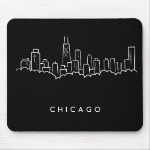 Chicago Skyline Mouse Mat