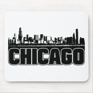 Chicago Skyline Mouse Mat