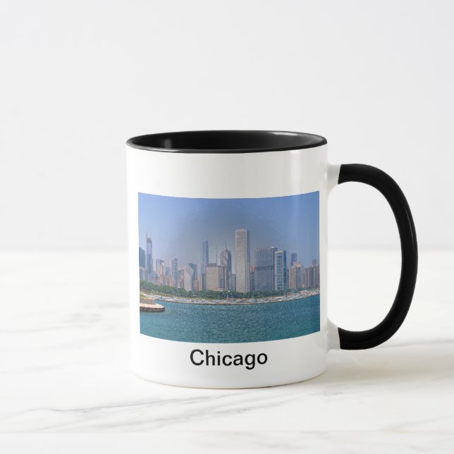 Chicago Skyline Mug (Right)